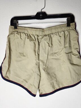 Vintage Jantzen Mens 36 Beige Swim Shorts